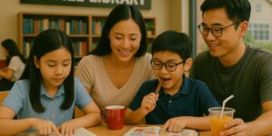 작은 도서관 가족 카페